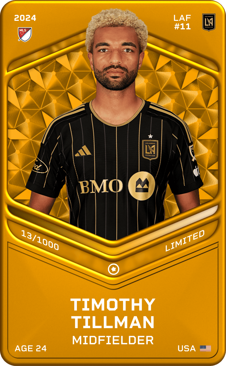 Timothy Tillman 2024-25 • Limited 13/1000