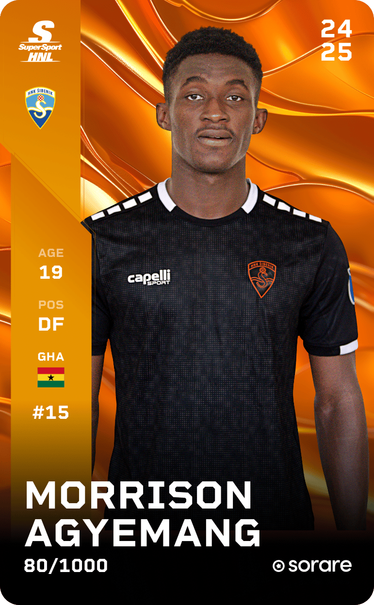 Morrison Agyemang 2024-25 • Limited 80/1000