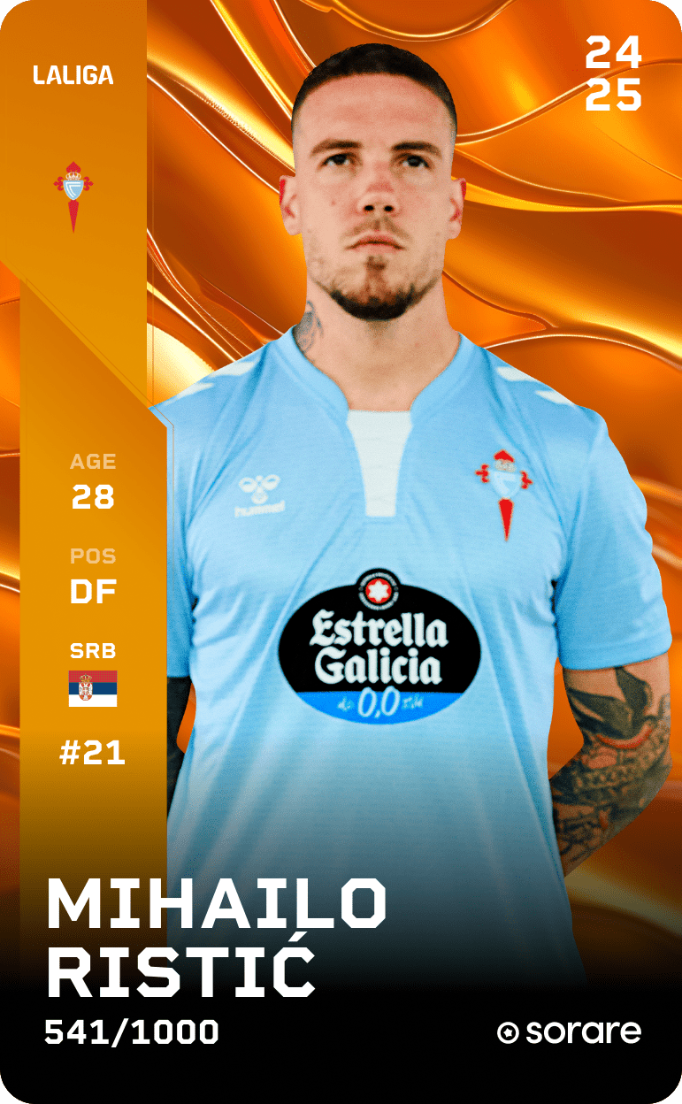 Mihailo Ristić 2024-25 • Limited 541/1000