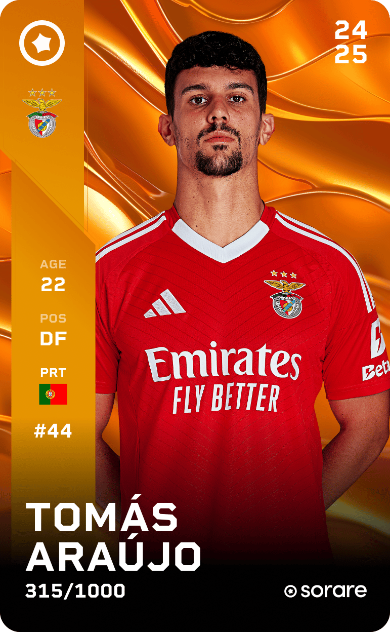 Tomás Araújo 2024-25 • Limited 315/1000