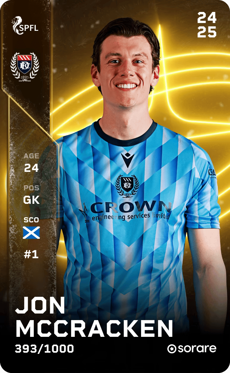 Jon McCracken 2024-25 • Limited 393/1000