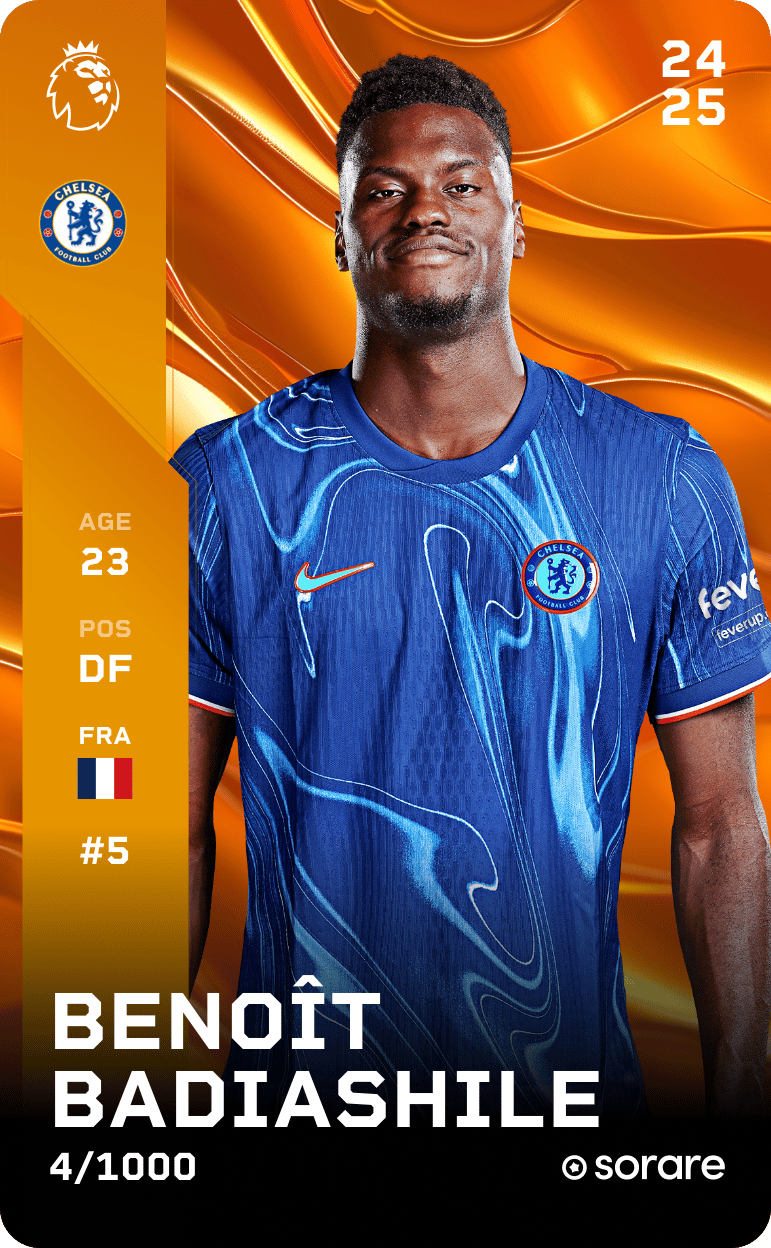 Benoît Badiashile 2024-25 • Limited 4/1000