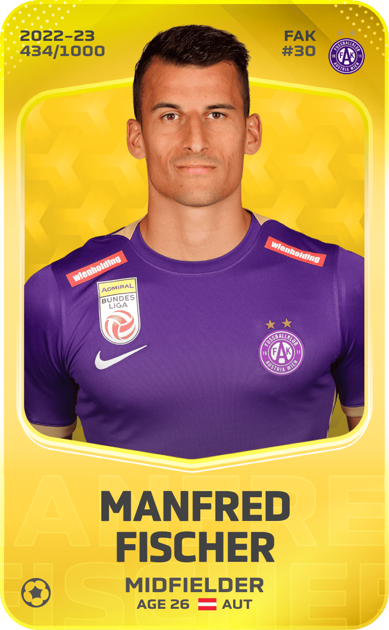 Manfred Fischer 2022-23 • Limited 434/1000