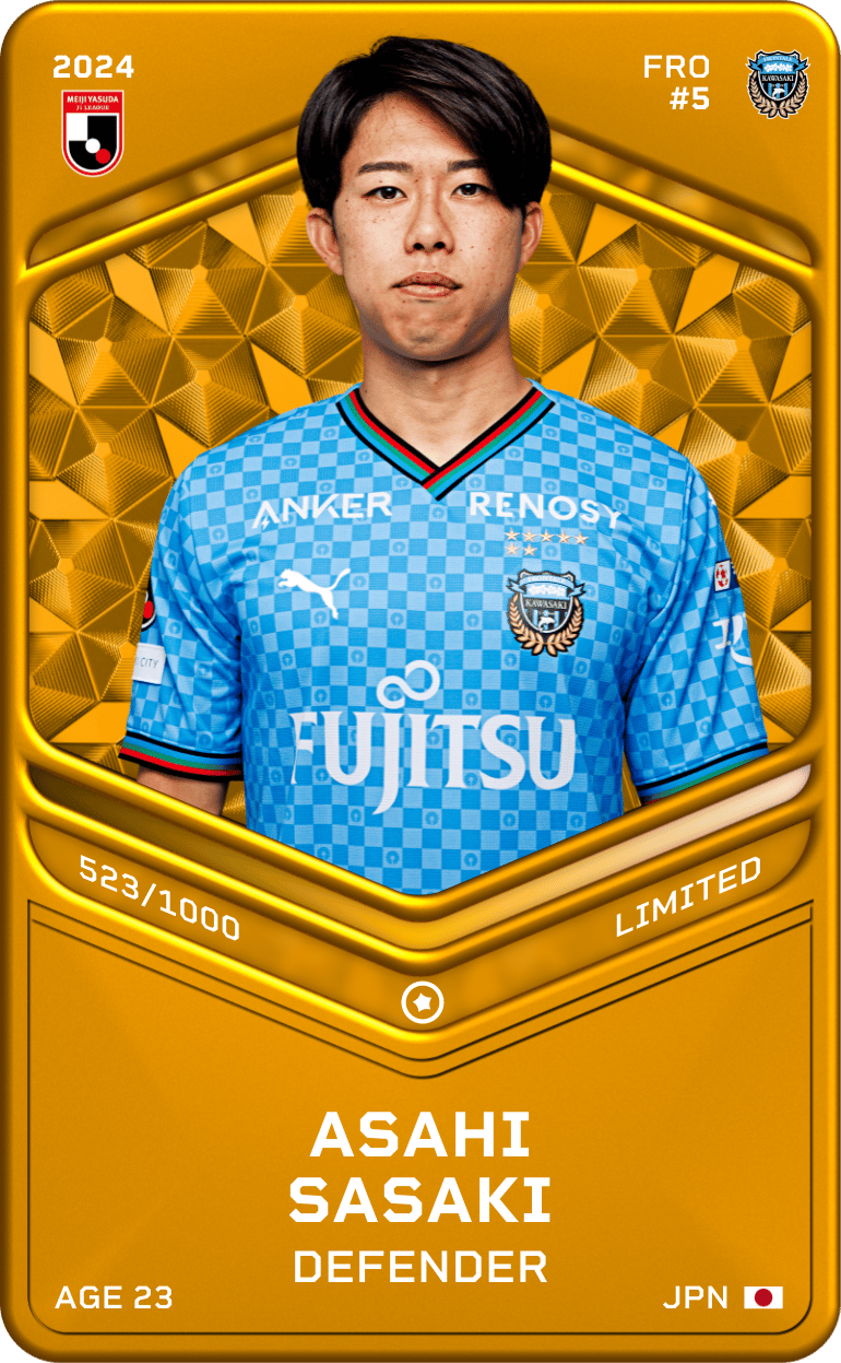 Asahi Sasaki 2024-25 • Limited 523/1000