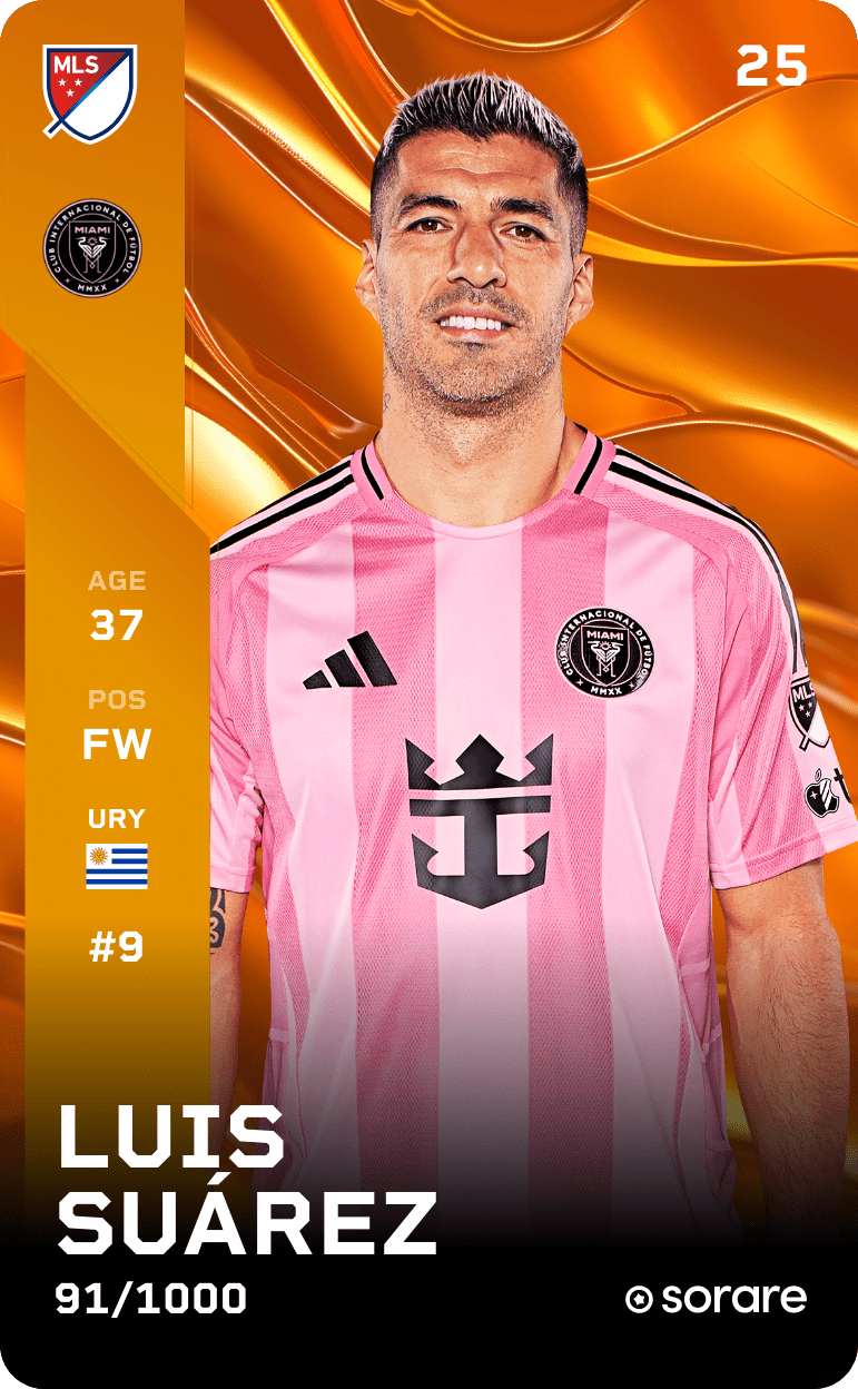 Luis Suárez 2025-26 • Limited 91/1000