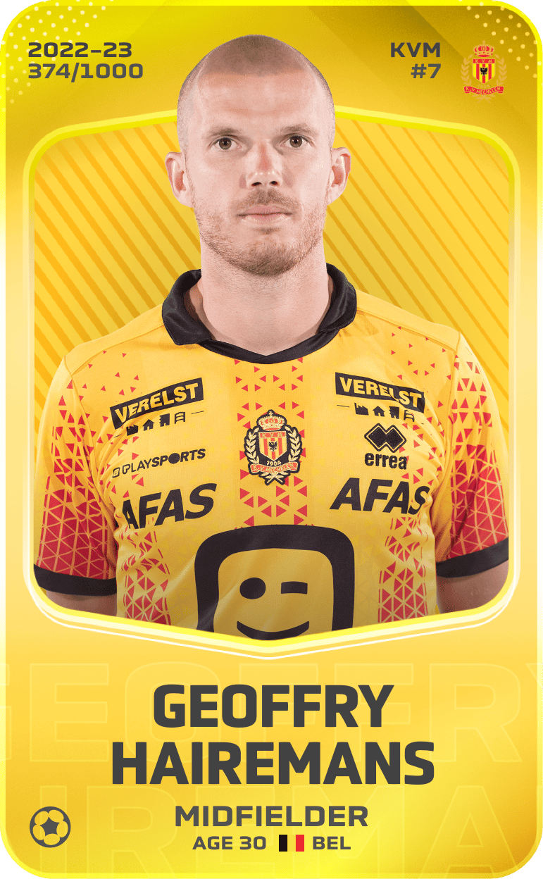 Geoffry Hairemans 2022-23 • Limited 374/1000