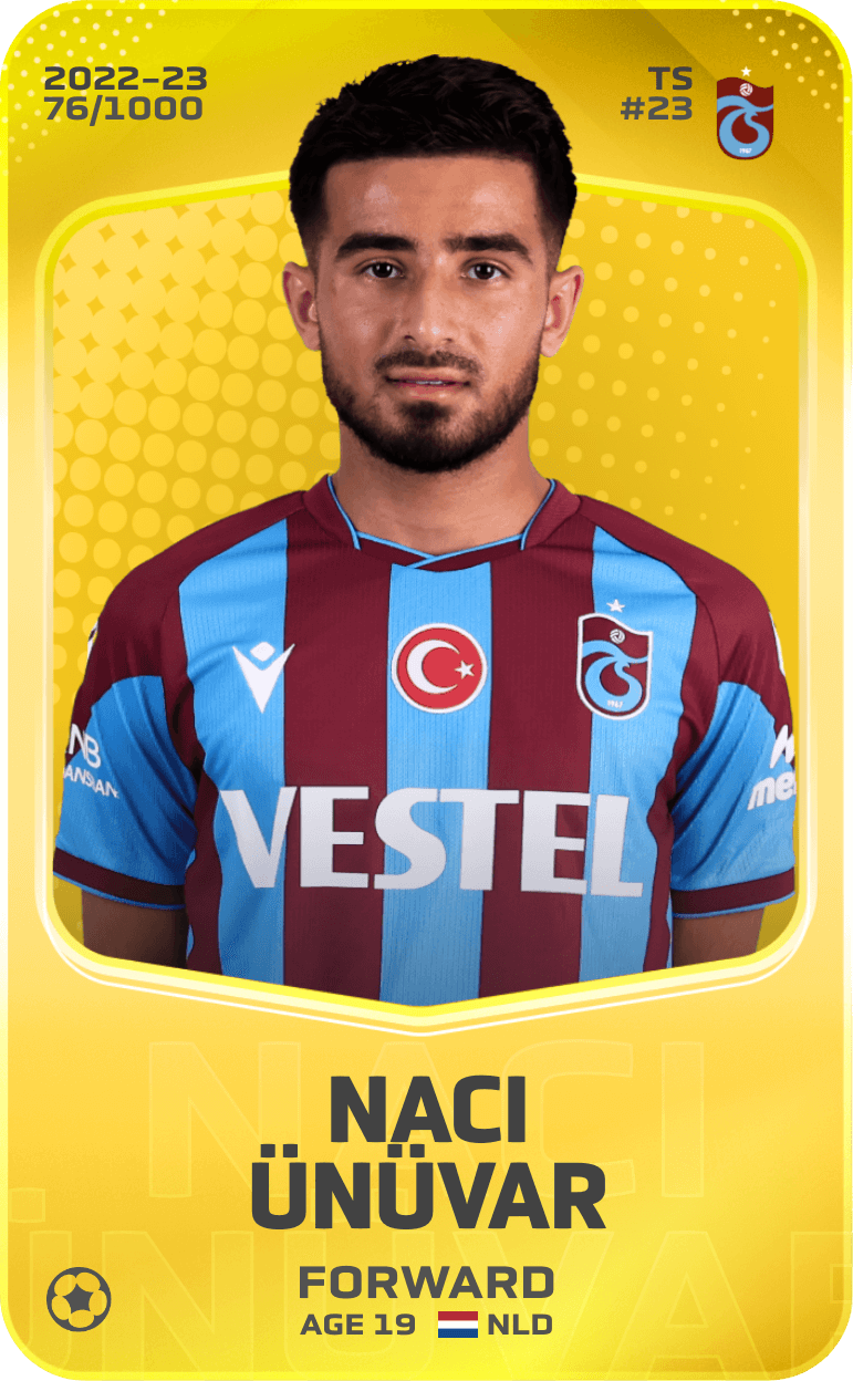 Naci Ünüvar 2022-23 • Limited 76/1000