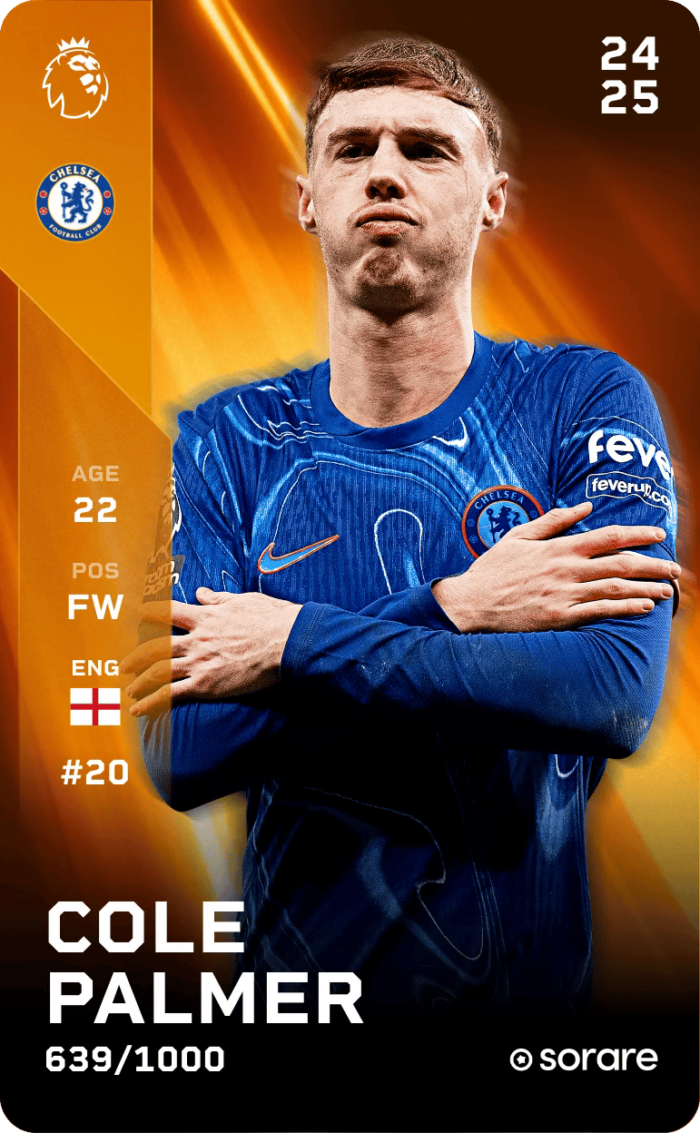 Cole Palmer 2024-25 • Limited 639/1000