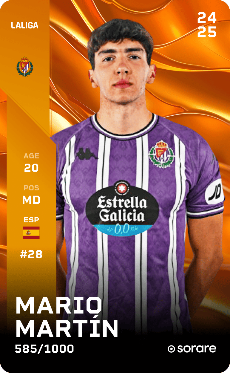 Mario Martín 2024-25 • Limited 585/1000