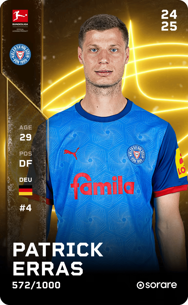 Patrick Erras 2024-25 • Limited 572/1000
