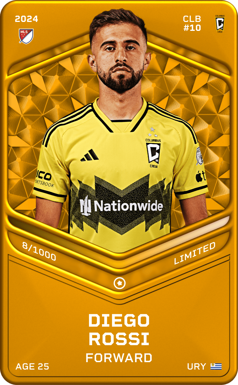 Diego Rossi 2024-25 • Limited 8/1000