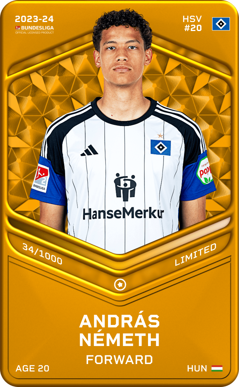 András Németh 2023-24 • Limited 34/1000