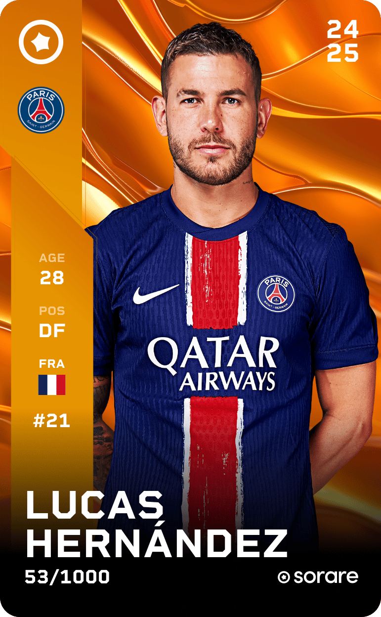 Lucas Hernández 2024-25 • Limited 53/1000