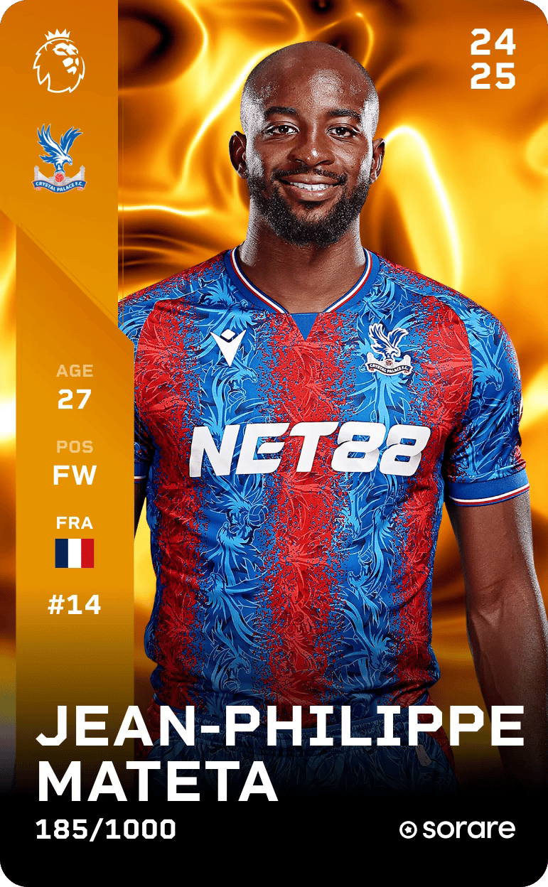 Jean-Philippe Mateta 2024-25 • Limited 185/1000