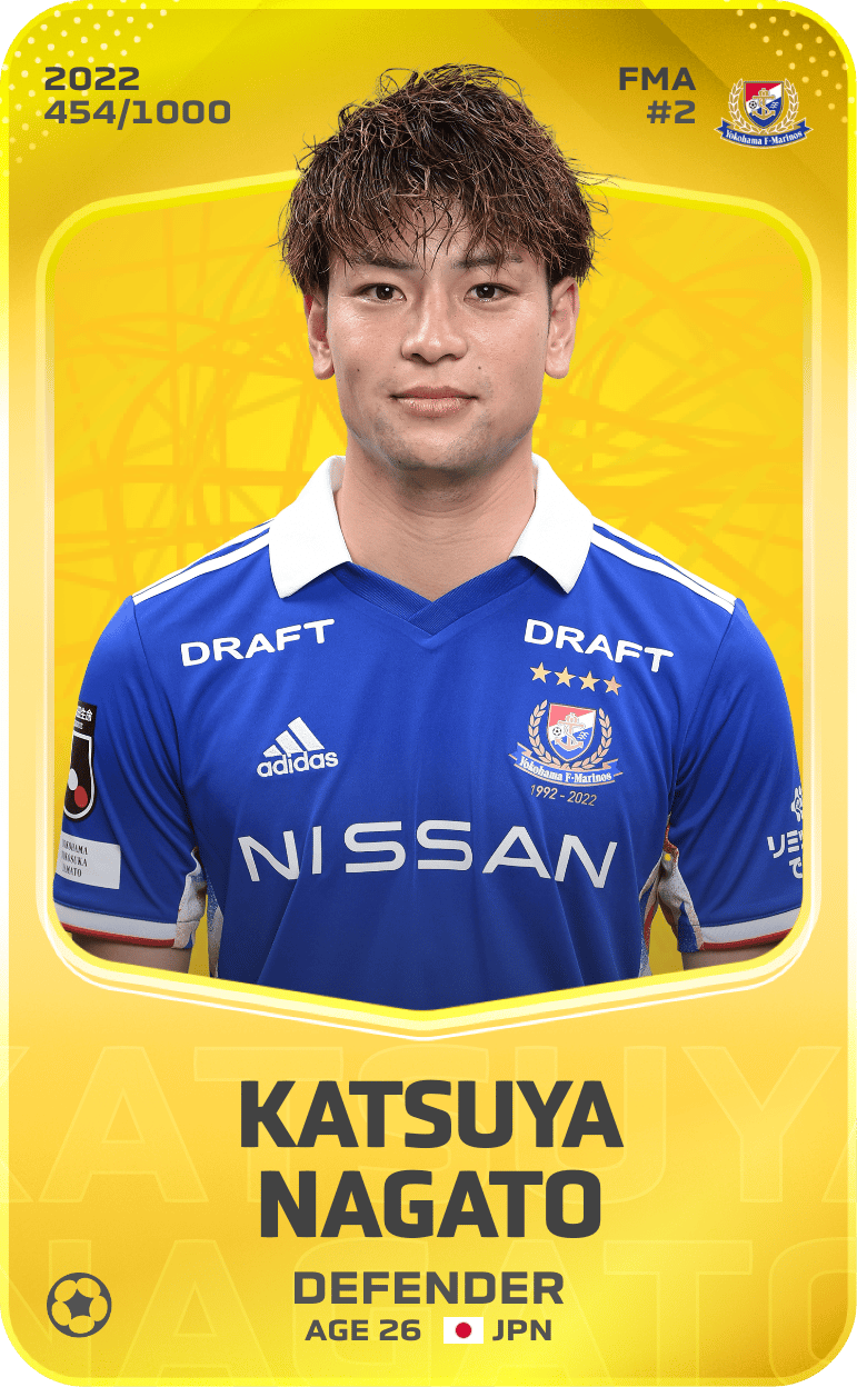 Katsuya Nagato 2022-23 • Limited 454/1000