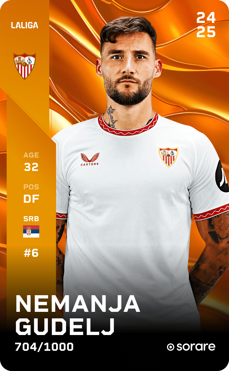 Nemanja Gudelj 2024-25 • Limited 704/1000