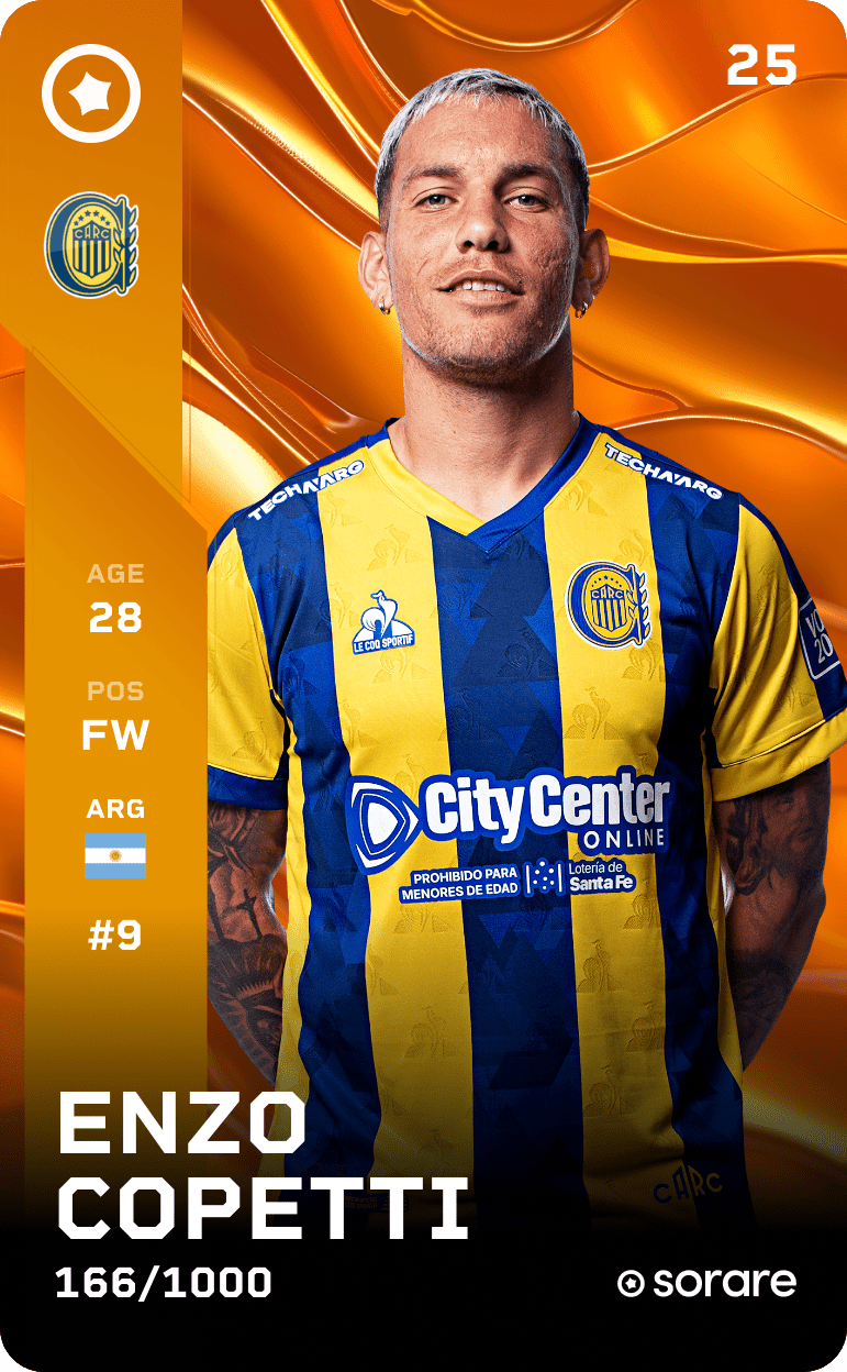 Enzo Copetti 2025-26 • Limited 166/1000