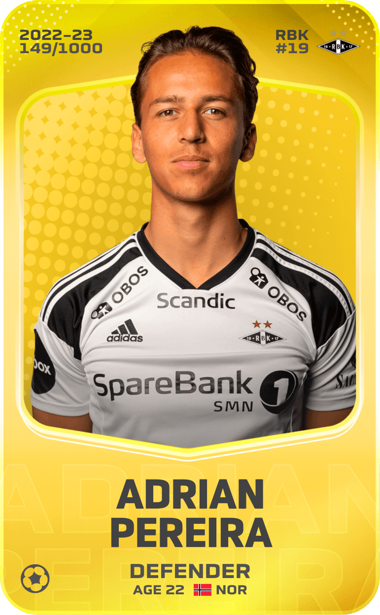 Adrian Pereira 2022-23 • Limited 149/1000