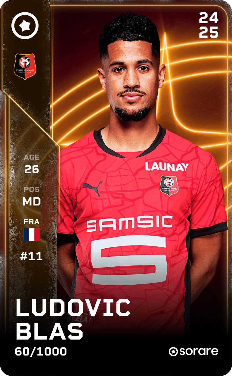 Ludovic Blas 2024-25 • Limited 60/1000