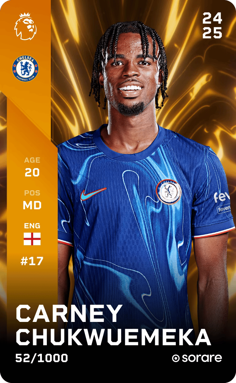 Carney Chukwuemeka 2024-25 • Limited 52/1000