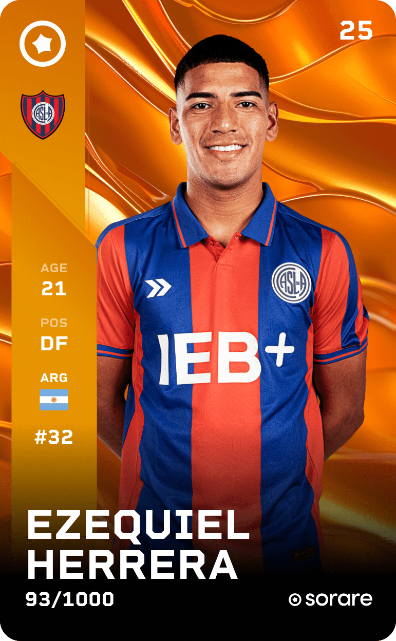 Ezequiel Herrera 2025-26 • Limited 93/1000