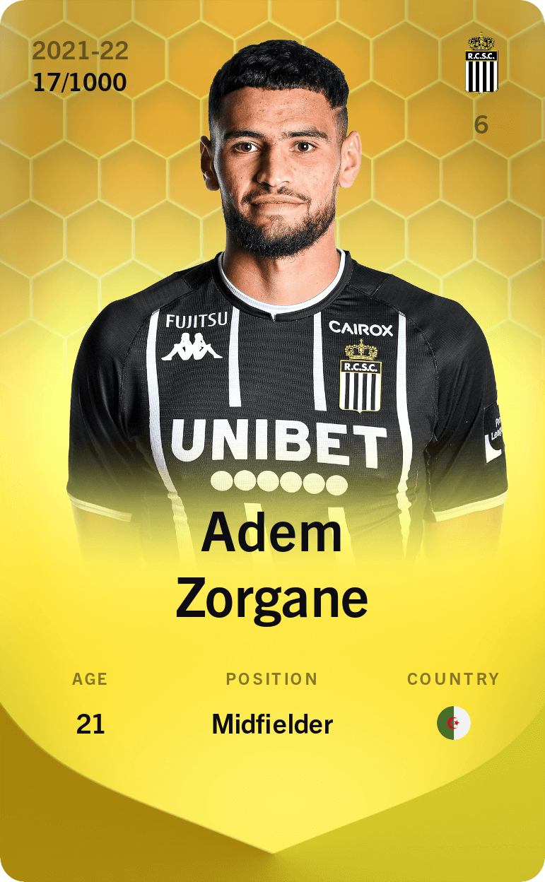 Adem Zorgane 2021-22 • Limited 17/1000