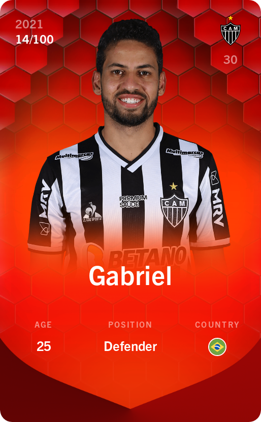 Gabriel 2021-22 • Rare 14/100