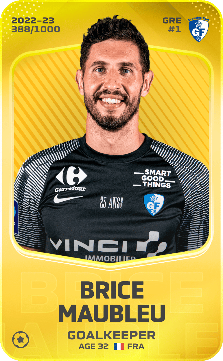 Brice Maubleu 2022-23 • Limited 388/1000