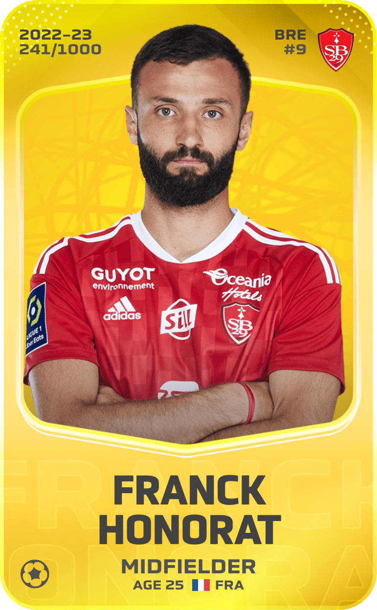 Franck Honorat 2022-23 • Limited 241/1000