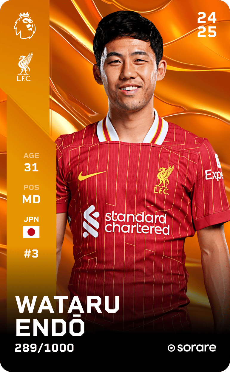 Wataru Endō 2024-25 • Limited 289/1000