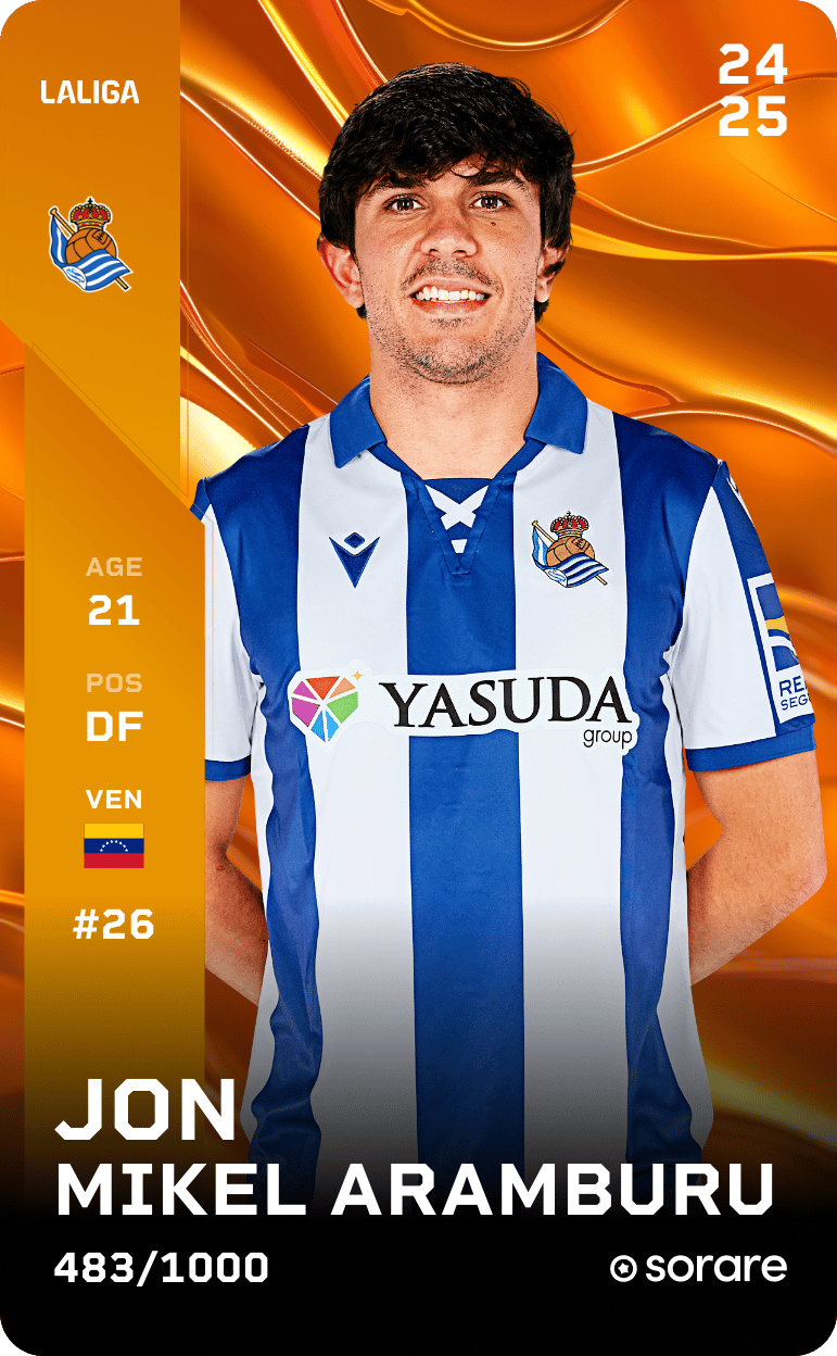 Jon Aramburu 2024-25 • Limited 483/1000