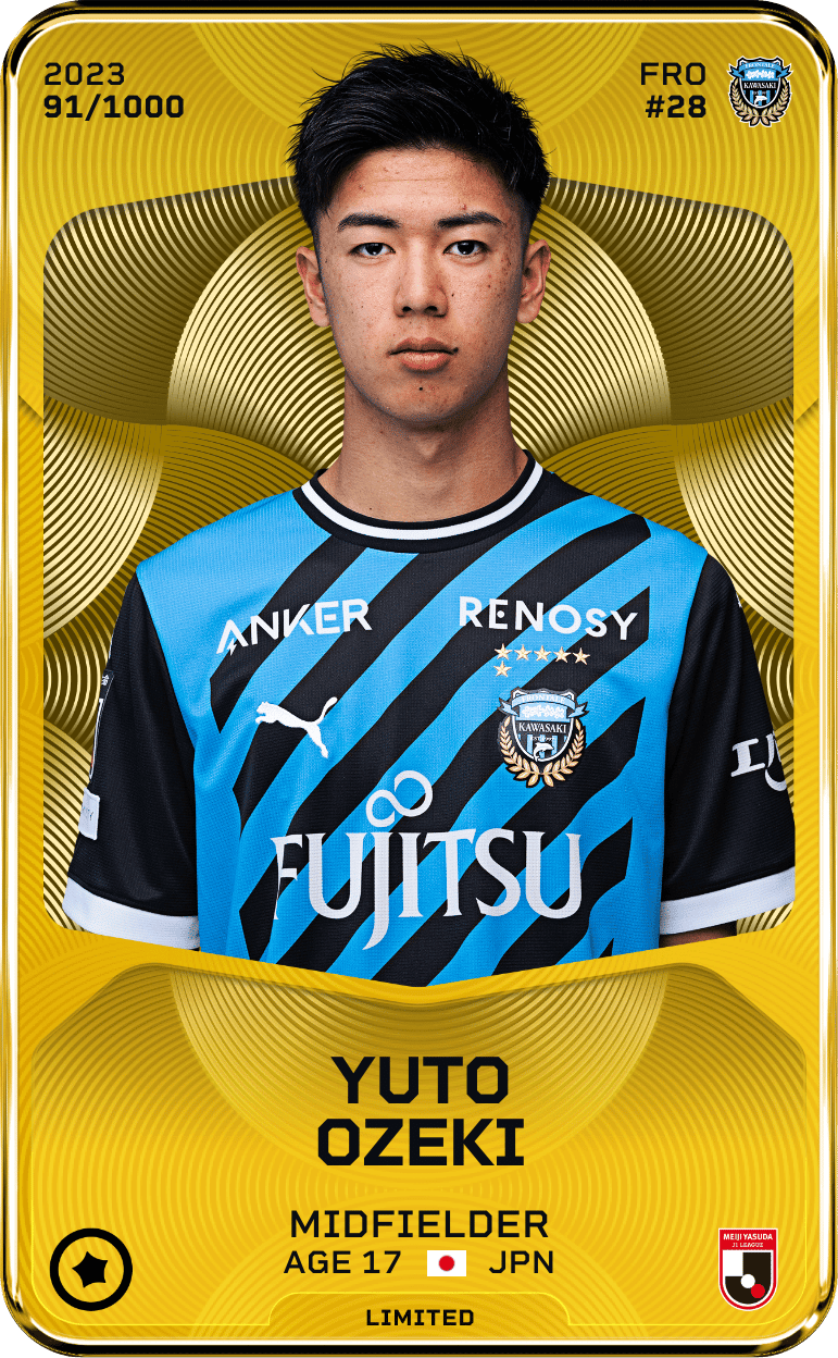 Yuto Ozeki 2023-24 • Limited 91/1000