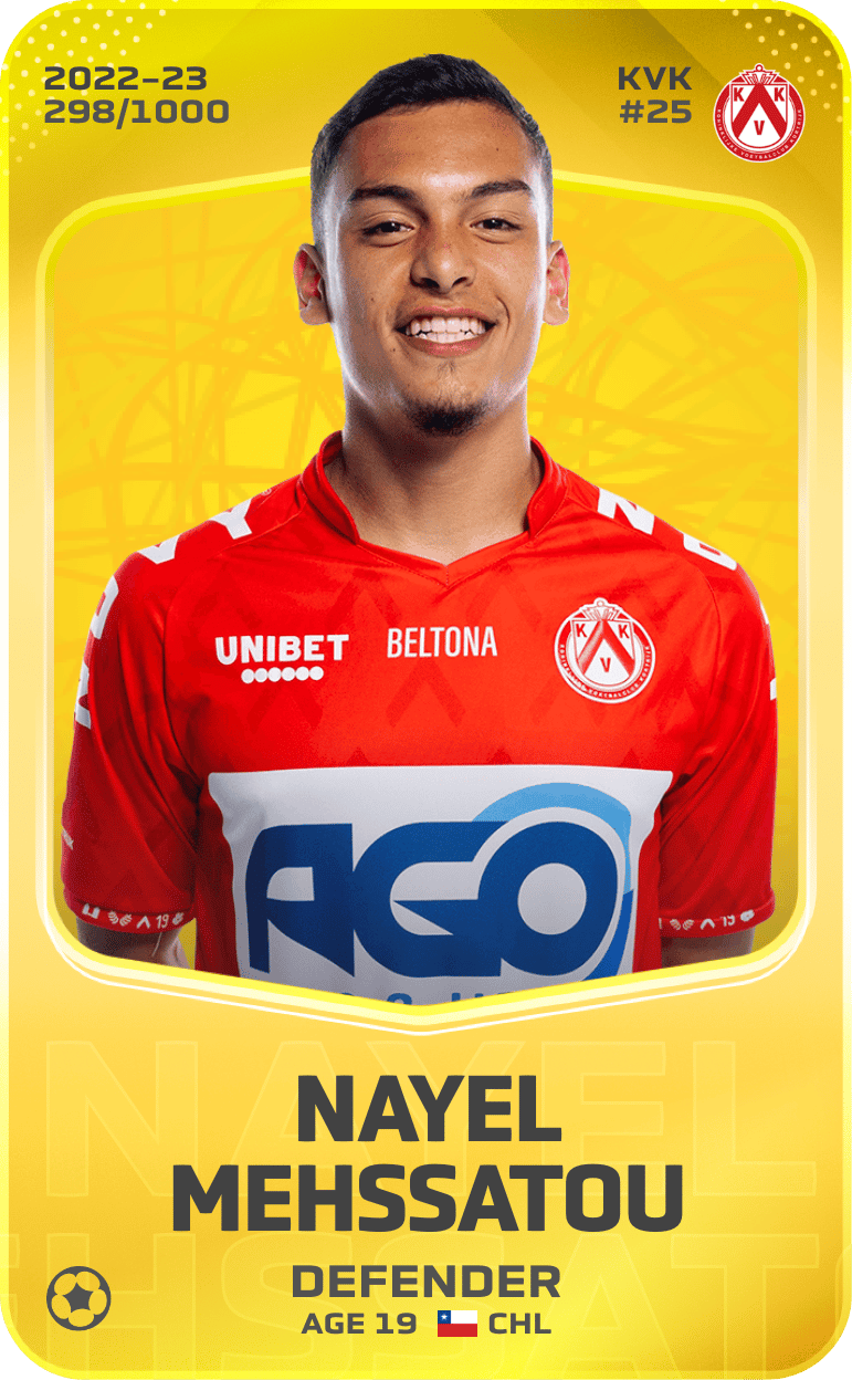 Nayel Mehssatou 2022-23 • Limited 298/1000
