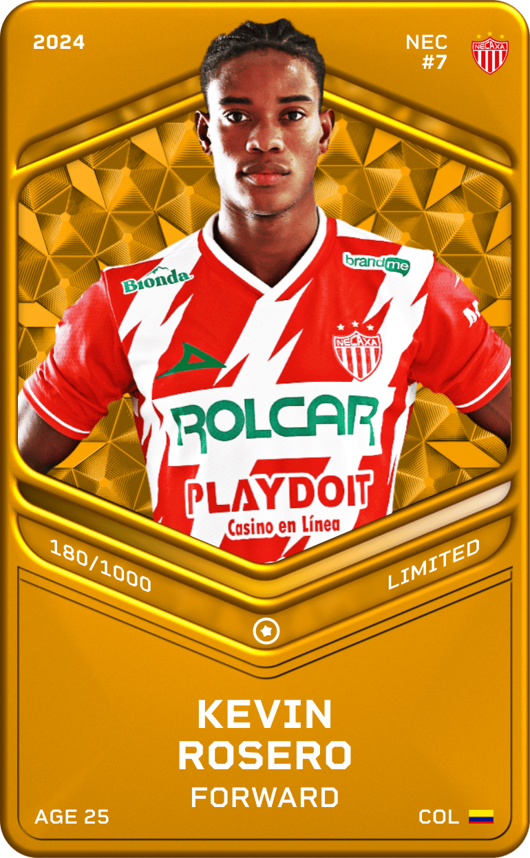 Kevin Rosero 2024-25 • Limited 180/1000