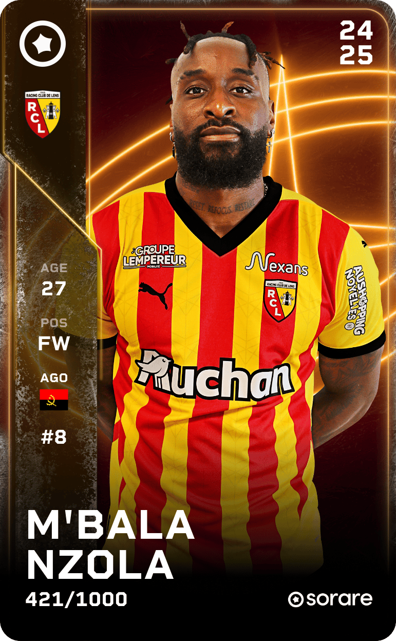 M'Bala Nzola 2024-25 • Limited 421/1000
