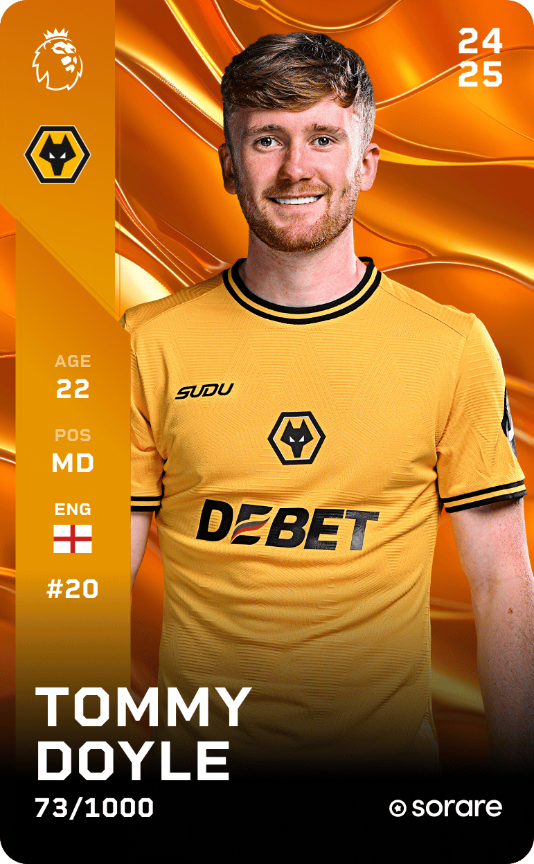 Thomas Doyle 2024-25 • Limited 73/1000
