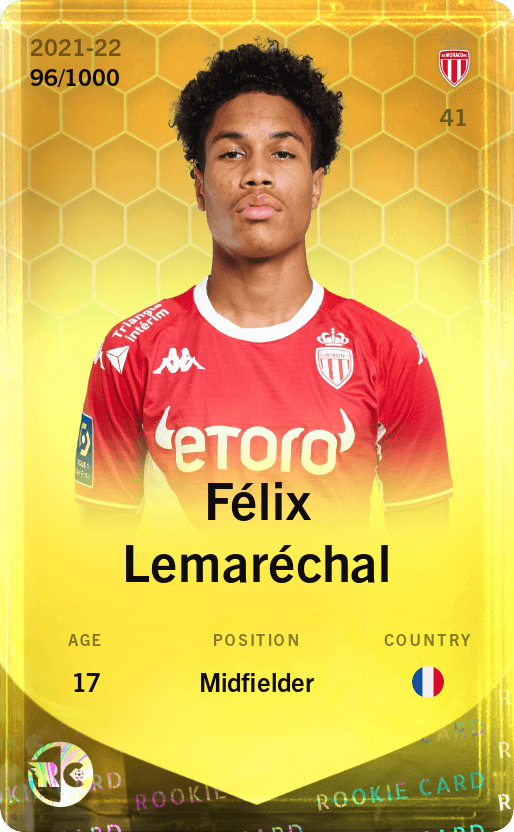Félix Lemaréchal 2021-22 • Limited 96/1000