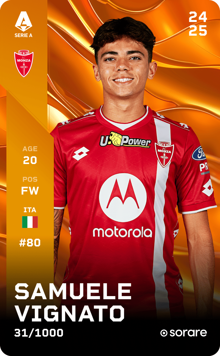 Samuele Vignato 2024-25 • Limited 31/1000