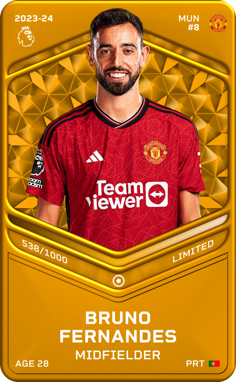 Bruno Fernandes 2023-24 • Limited 538/1000