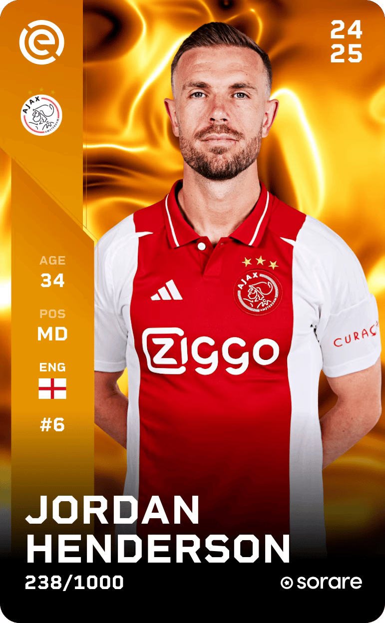 Jordan Henderson 2024-25 • Limited 238/1000