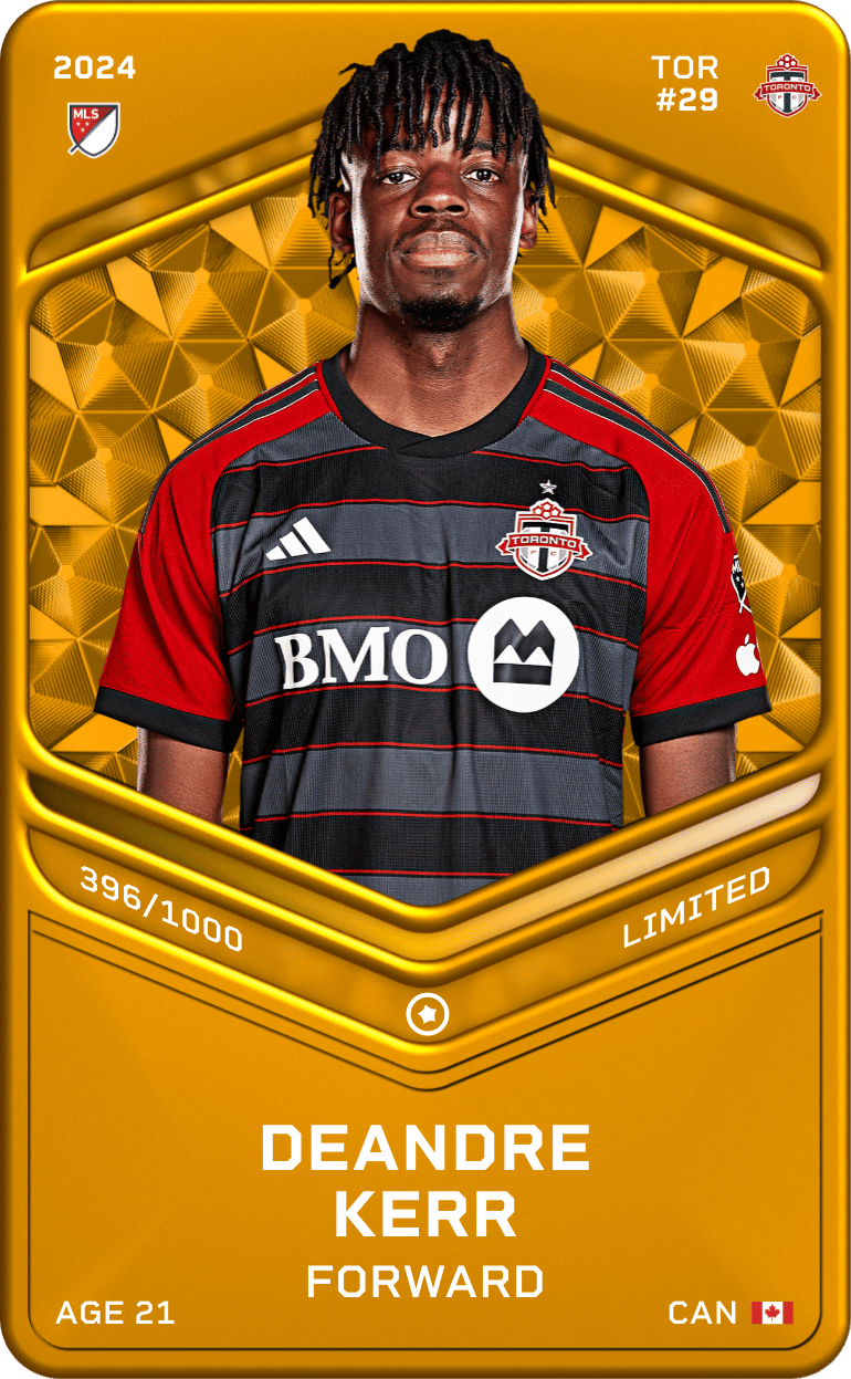 Deandre Kerr 2024-25 • Limited 396/1000