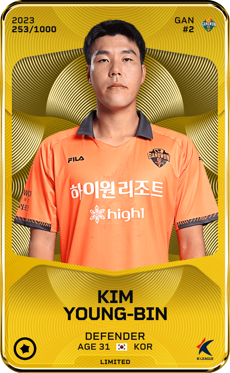 Kim Young-Bin 2023-24 • Limited 253/1000
