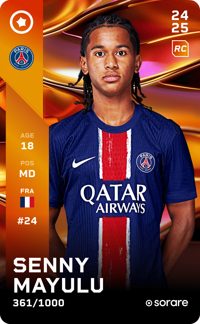 Senny Mayulu 2024-25 • Limited 361/1000