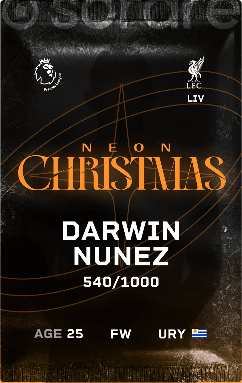 Darwin Nunez 2024-25 • Limited 540/1000