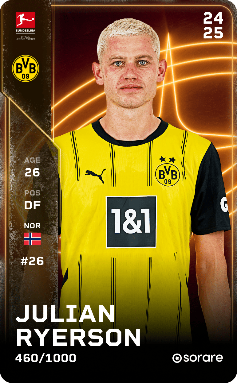 Julian Ryerson 2024-25 • Limited 460/1000