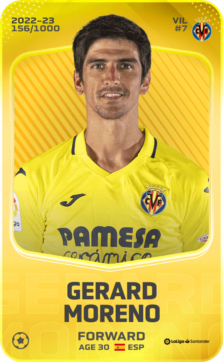 Gerard Moreno 2022-23 • Limited 156/1000