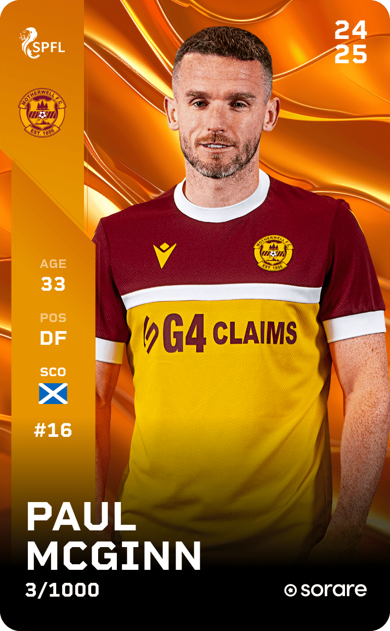 Paul McGinn 2024-25 • Limited 3/1000