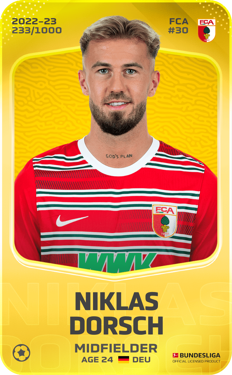 Niklas Dorsch 2022-23 • Limited 233/1000