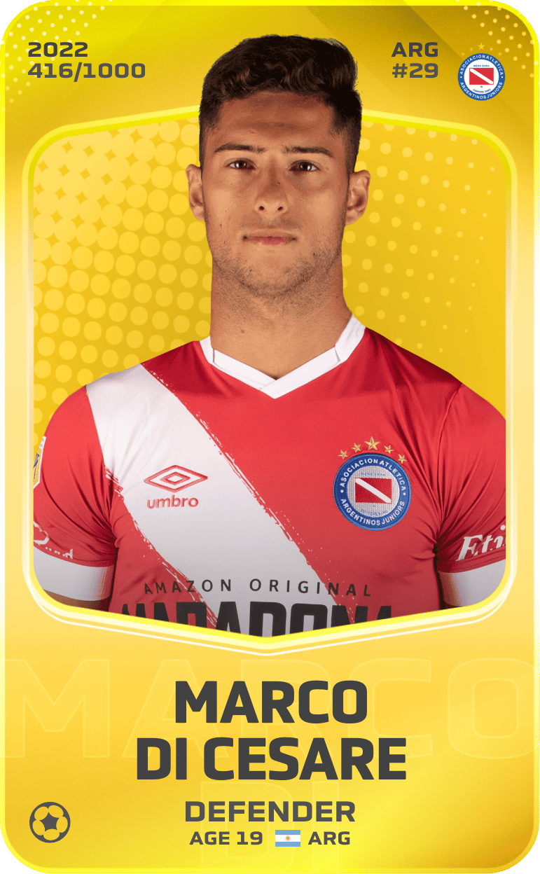 Marco Di Cesare 2022-23 • Limited 416/1000
