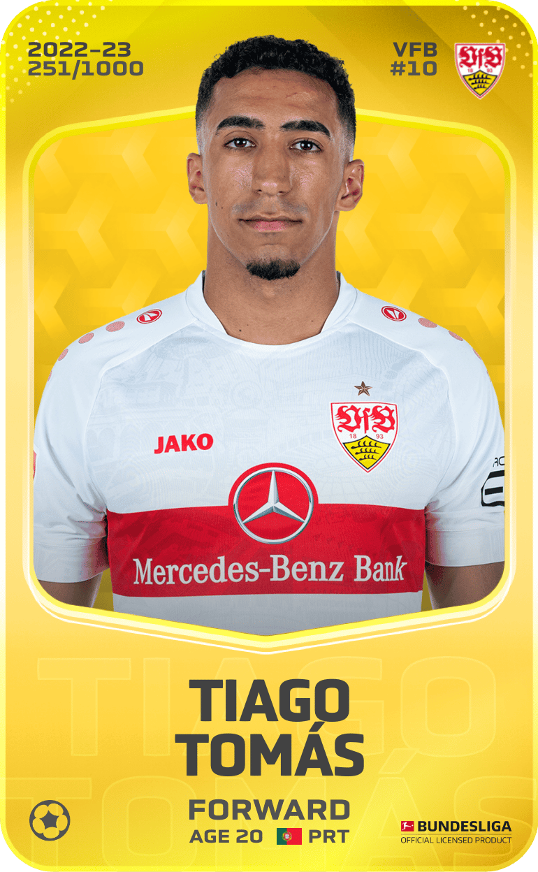 Tiago Tomás 2022-23 • Limited 251/1000